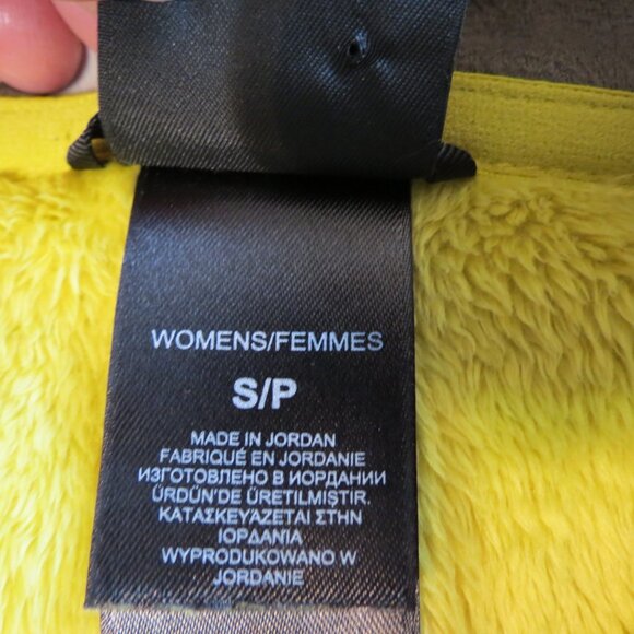 North Face Women's Fleece Jacket Chartreuse Yellow Full Zip Size Small - Picture 8 of 9